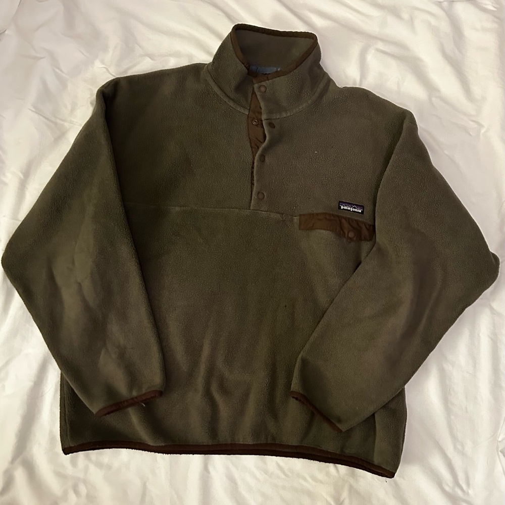 Patagonia Forest Green Fleece Jacket